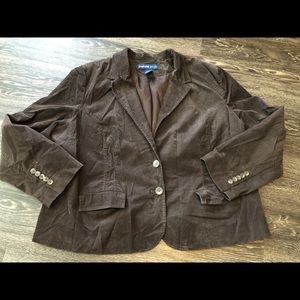 women’s corduroy blazer